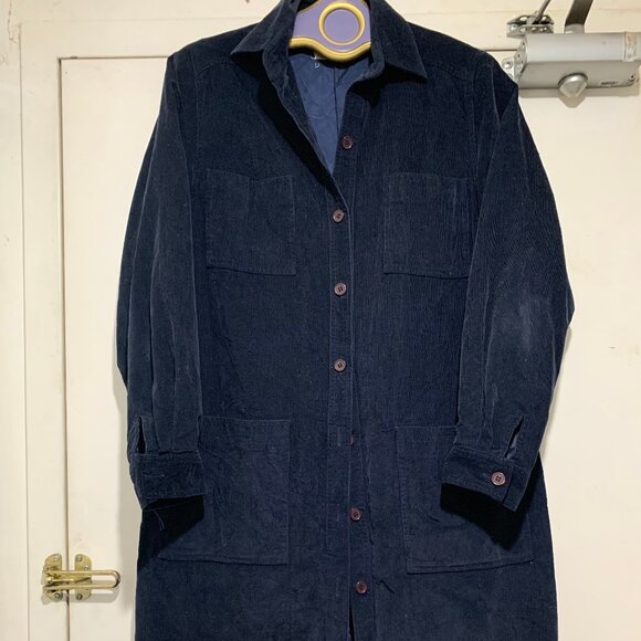 VINTAGE PORTS INTERNATIONAL CORDUROY BELTED DRESSES SIZE 12 - Picture 2 of 7